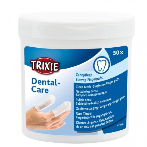 TRIXIE Dental-Care Teeth cleaning wipes - 50 pcs. image 1