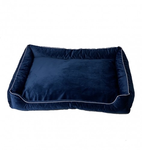 GO GIFT Lux navy blue - pet bed - 95 x 70 x 9 cm image 1