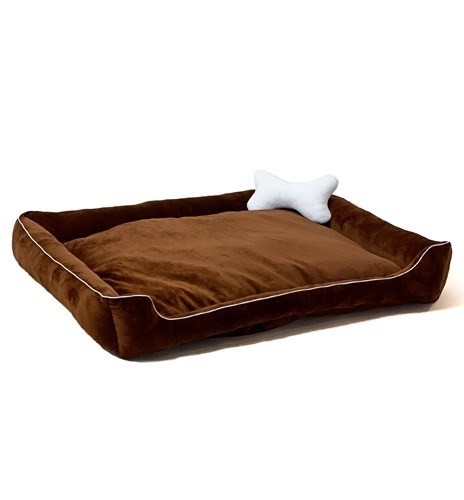 GO GIFT Lux brown - pet bed - 95 x 70 x 9 cm image 1