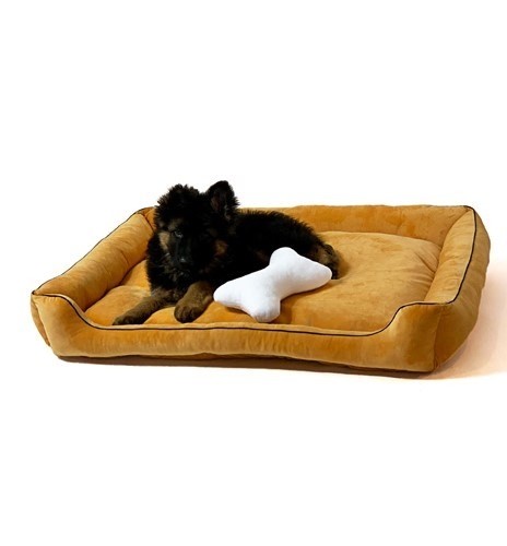 GO GIFT Lux camel - pet bed - 95 x 70 x 9 cm image 1