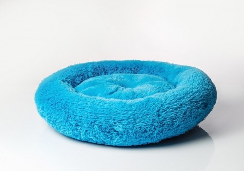 GO GIFT Shaggy blue XL - pet bed - 80 x 83 x 10 cm image 1