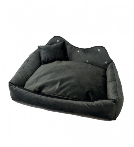 GO GIFT Prince graphite XXL - pet bed - 70 x 55 x 12 cm image 1