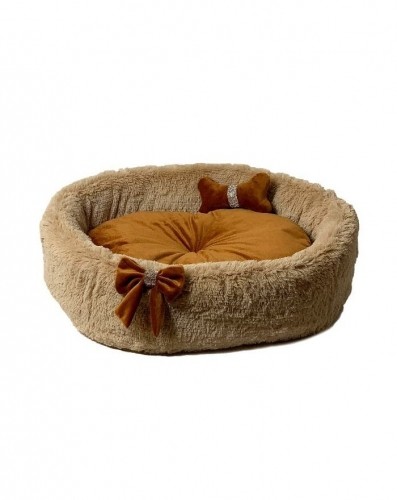 GO GIFT Cocard camel L - pet bed - 55 x 52 x 18 cm image 1