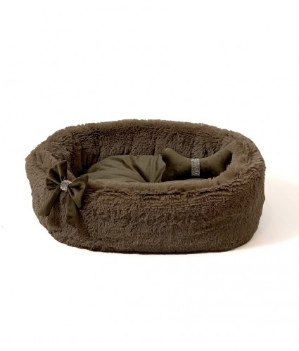 GO GIFT Cocard brown XL - pet bed - 65 x 60 x 18 cm image 1
