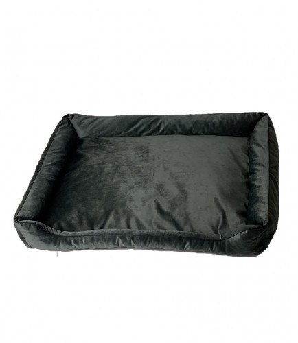 GO GIFT Lux black - pet bed - 95 x 70 x 9 cm image 1
