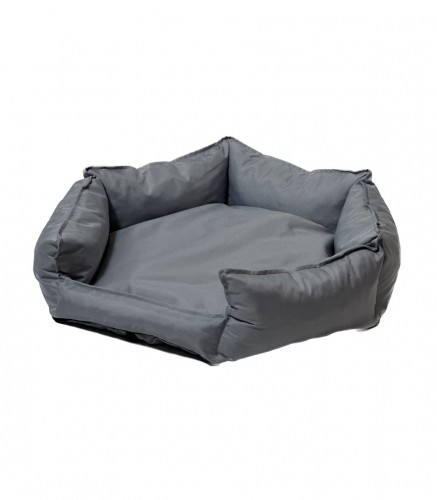 GO GIFT Hexagon grey XXL - pet bed - 90 x 63 x 16 cm image 1