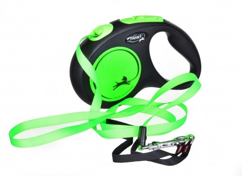 Flexi New Neon S 5 m Dog Retractable lead image 1