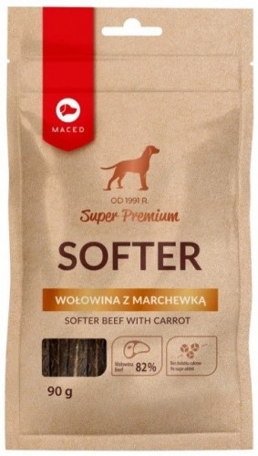 MACED Softer Beef with carrot - Dog treat - 100g image 1