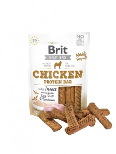 BRIT Meaty Jerky Meaty Protein bar Chicken - Dog treat - 80 g image 1