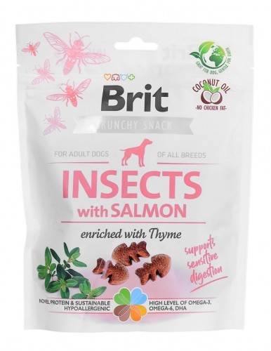Brit Care Dog Insects&Salmon - Dog treat - 200 g image 1