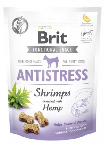 BRIT Functional Snack Antistress Shrimp - Dog treat - 150g image 1
