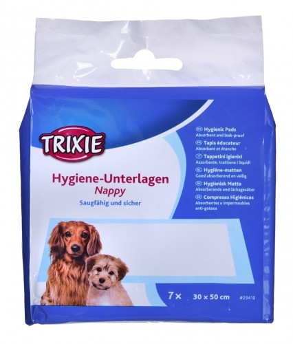 TRIXIE Hygienic mats 30x50 cm - 7 pcs. image 1