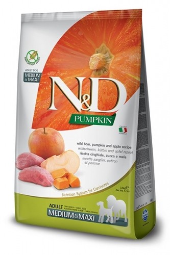 Farmina Pet Food BOAR AND APPLE ADULT MEDIUM & MAXI image 1