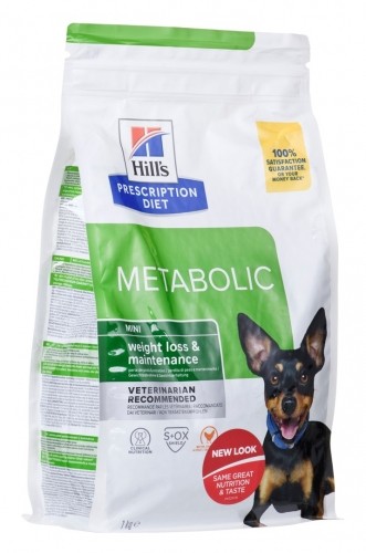 HILL'S PRESCRIPTION DIET Canine Metabolic Mini Dry dog food Chicken 1 kg image 1