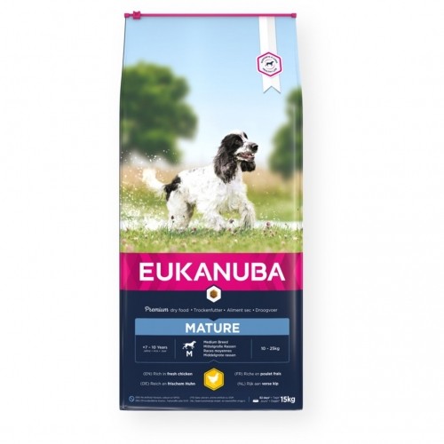 Eukanuba MATURE 15 kg Adult Chicken image 1