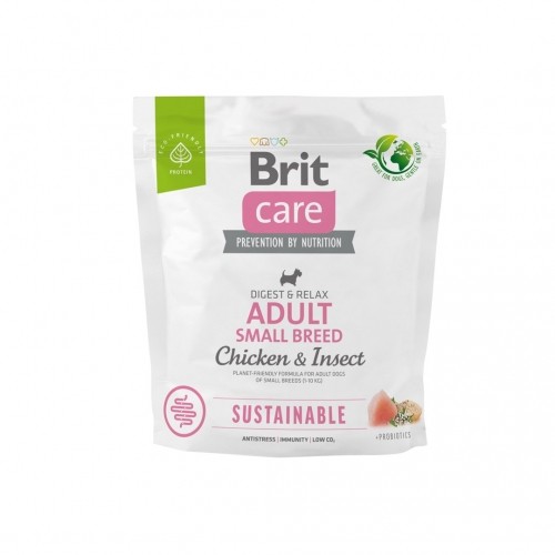 BRIT Care Dog Sustainable Adult Small Breed Chicken & Insect  - dry dog food - 1 kg image 1