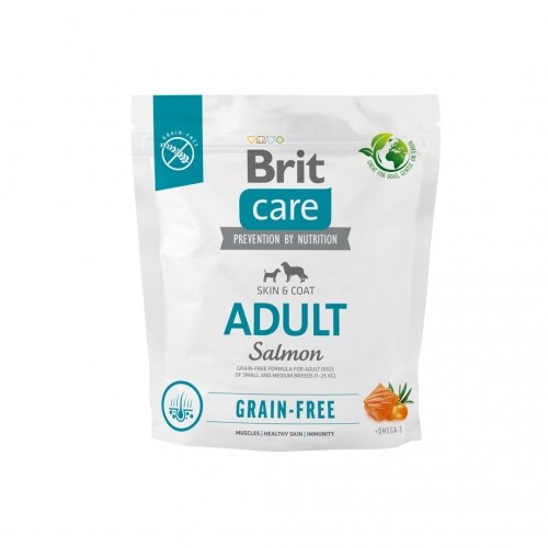 BRIT Care Dog Grain-free Adult Small & Medium Salmon  - dry dog food - 1 kg image 1