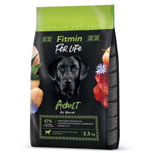 FITMIN For Life Adult  - dry dog food - 2,5 kg image 1