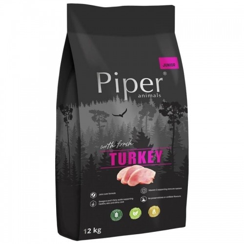 DOLINA NOTECI Piper Junior with turkey - dry dog food - 12 kg image 1