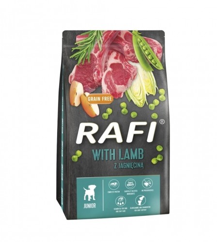 Dolina Noteci Rafi Junior with lamb - dry dog food - 10 kg image 1