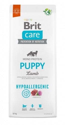 BRIT Care Hypoallergenic Puppy Lamb  - dry dog food - 12 kg image 1