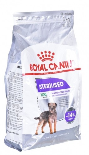 Royal Canin CCN MINI STERILISED - dry food for adult dogs - 3kg image 1