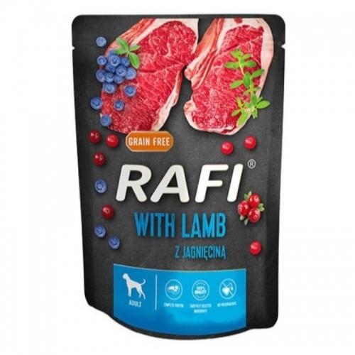 Dolina Noteci Rafi with lamb, blueberries, cranberries - Wet dog food 300 g image 1