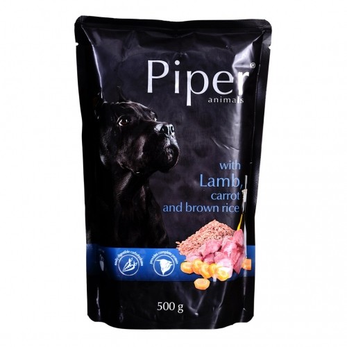 Dolina Noteci Piper with lamb, carrot and brown rice - Wet dog food 500 g image 1