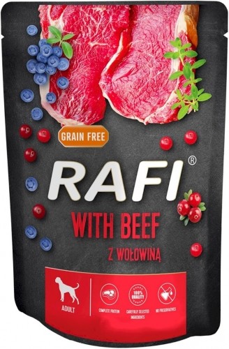 DOLINA NOTECI RAFI Wet dog food Beef, blueberry, cranberry 300 g image 1