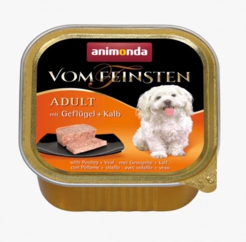 animonda Vom Feinsten Classic flavor: poultry and veal 150 g image 1