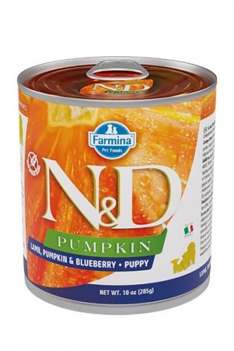 FARMINA N&D DOG LAMB&PUMPKIN&BLUEBERRY PUPPY 285g image 1