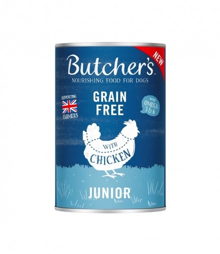 BUTCHER'S Original Junior Chicken Jelly - wet dog food - 400g image 1