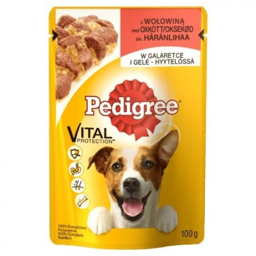 Pedigree Vital Protection Beef Adult 100 g image 1