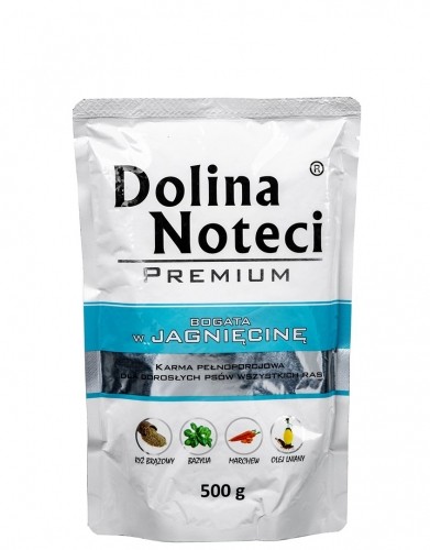 DOLINA NOTECI Premium Rich in lamb - Wet dog food - 500 g image 1