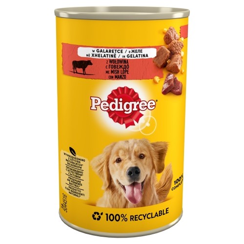 Pedigree beef in jelly 400g image 1