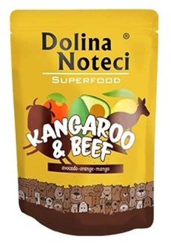 Dolina Noteci Superfood - Kangaroo and Beef - wet dog food - 300 g image 1