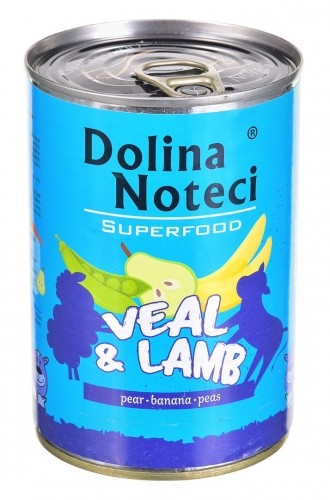 DOLINA NOTECI Superfood Veal with lamb - Wet dog food - 400 g image 1