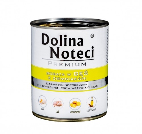 DOLINA NOTECI Premium Rich in goose with potatoes - Wet dog food - 800 g image 1