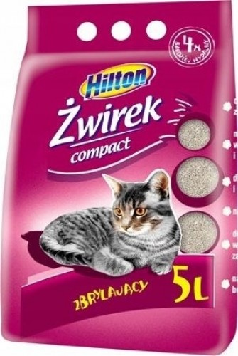 HILTON Bentonite Compact clumping cat litter - 5 l image 1