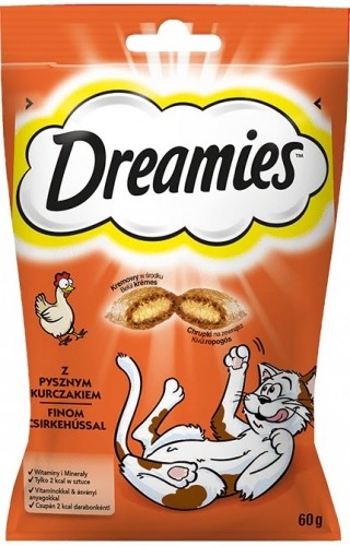 Dreamies 4008429037894 dog / cat treat Snacks Chicken 60 g image 1