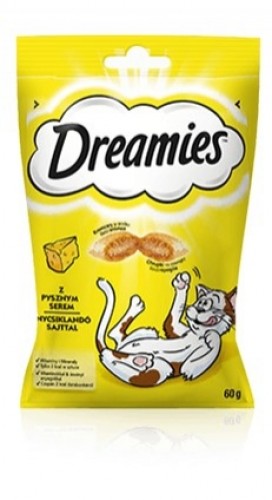 Dreamies 4008429037986 cats dry food 60 g Adult Cheese image 1
