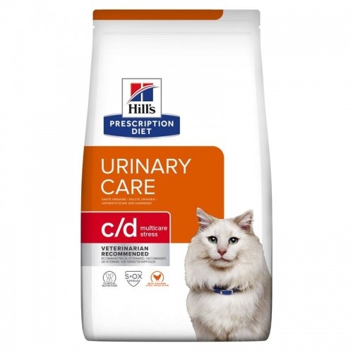 HILL'S PRESCRIPTION DIET Feline c/d Multicare Stress  Dry cat food Chicken 8 kg image 1
