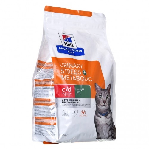 HILL'S PD Feline Urinary Stress + Metabolic c/d - Dry cat food - 1,5 kg image 1