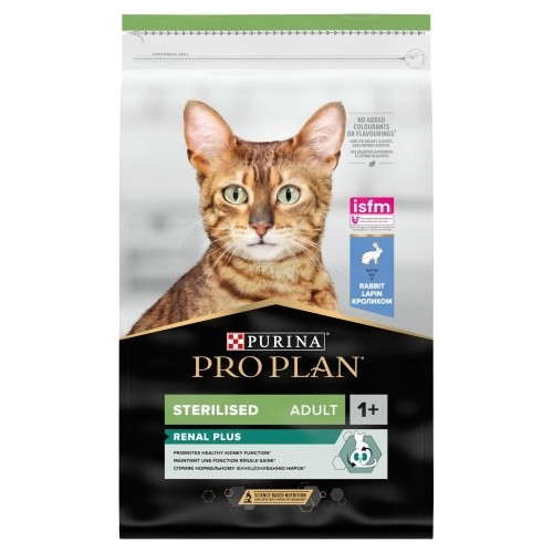 Purina Nestle PURINA Pro Plan Sterilised Renal - dry cat food - 10 kg image 1