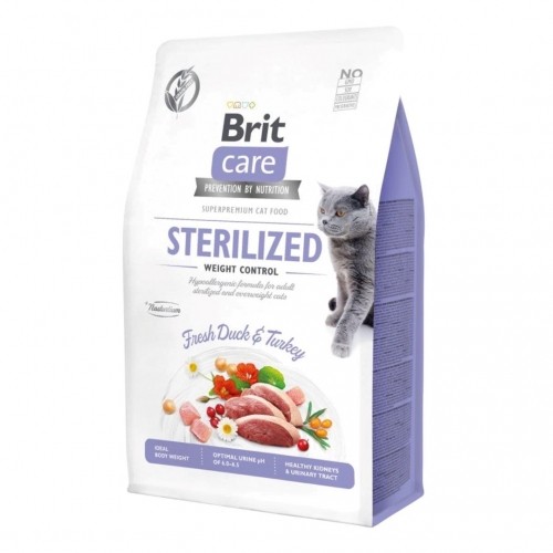 BRIT Care Sterilized Weight Control - dry cat food - 7 kg image 1