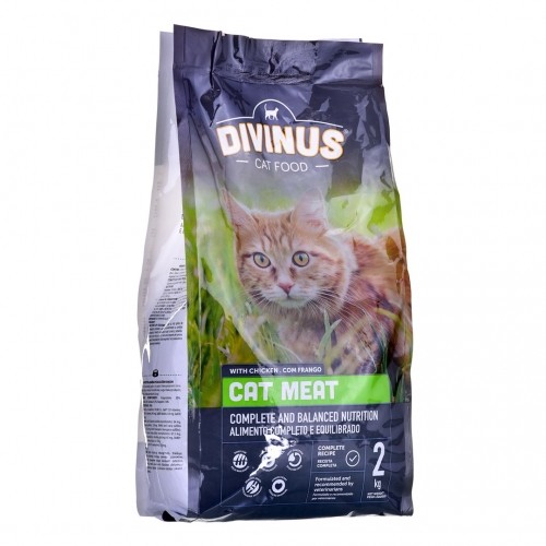 DIVINUS Cat Meat - dry cat food - 2 kg image 1