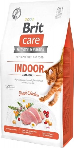 BRIT Care Grain Free Indoor Anti-Stress - dry cat food - 7 kg image 1
