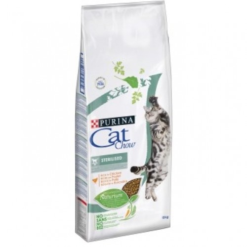 Purina Nestle Purina CAT CHOW STERILISED cats dry food 1.5 kg Adult Chicken image 1
