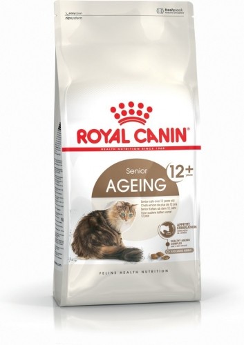 Royal Canin Senior Ageing 12+ Dry cat food Poultry, Vegetable 0,4kg image 1