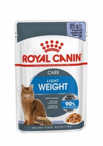 ROYAL CANIN FCN Light Weight Care in jelly - wet food for adult cats - 12x85g image 1